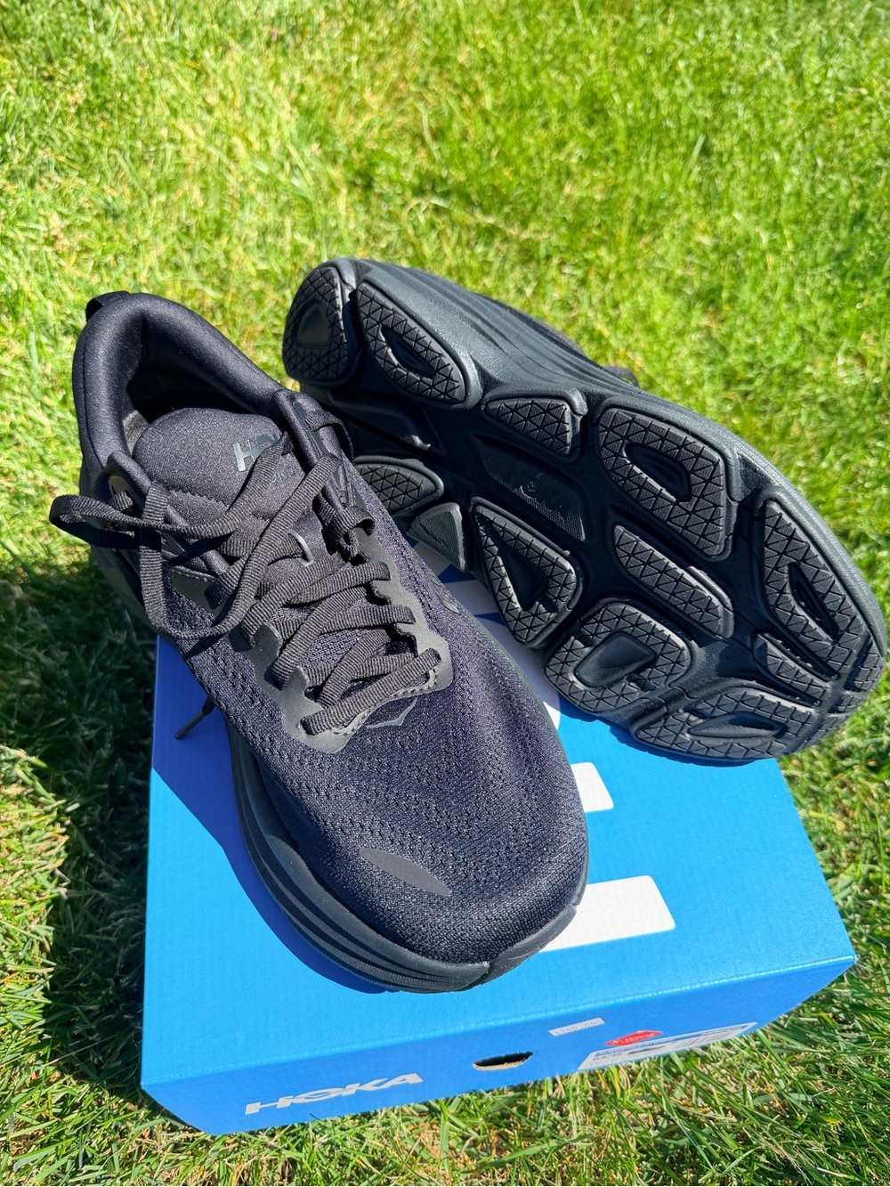 Hoka Men's Black Athletic Running Shoes
